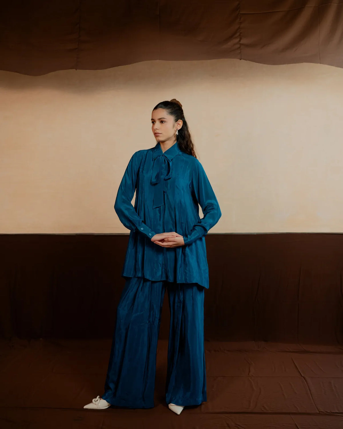 pleated shirt co-ord, image 4