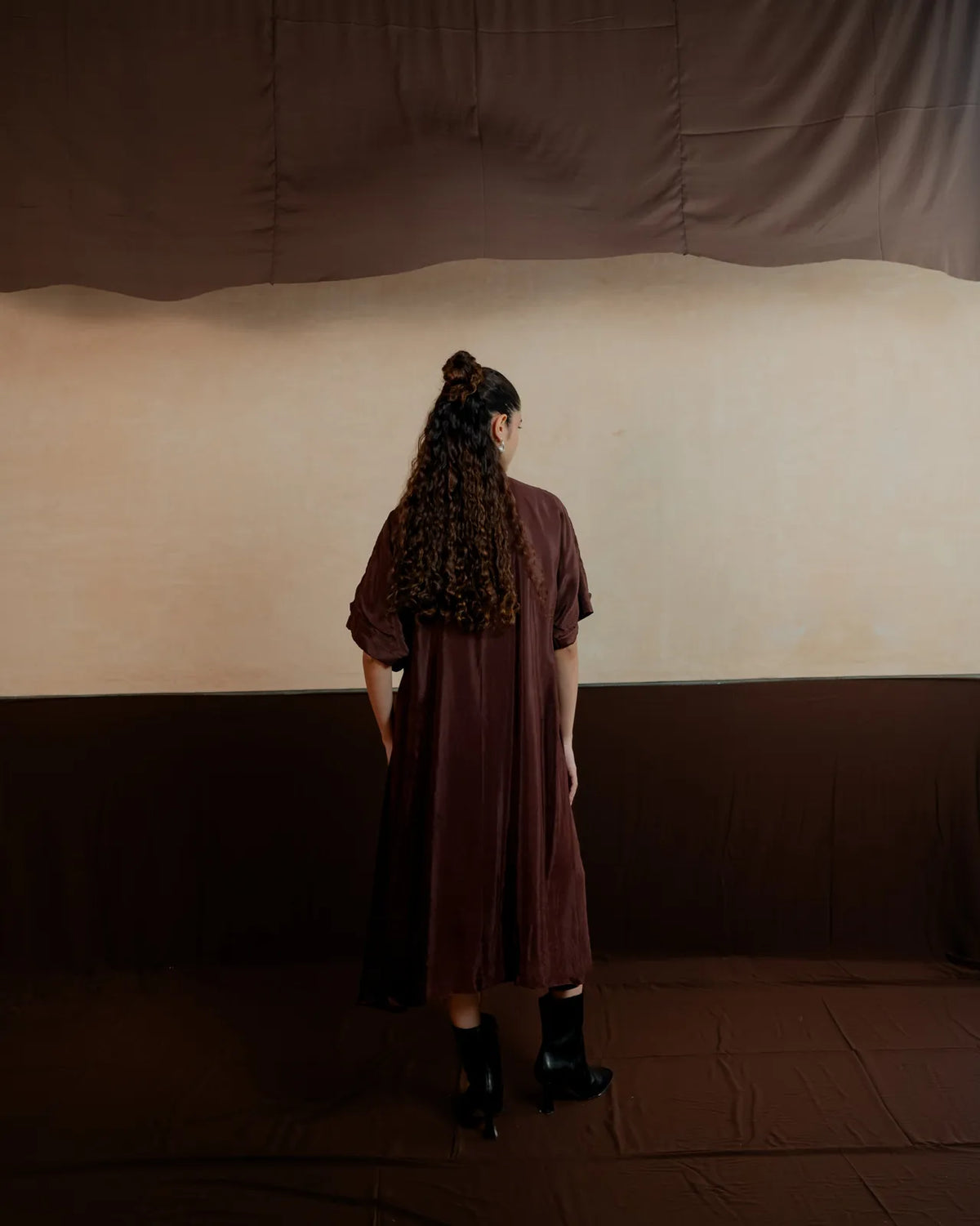 pleated shirt dress, image 18