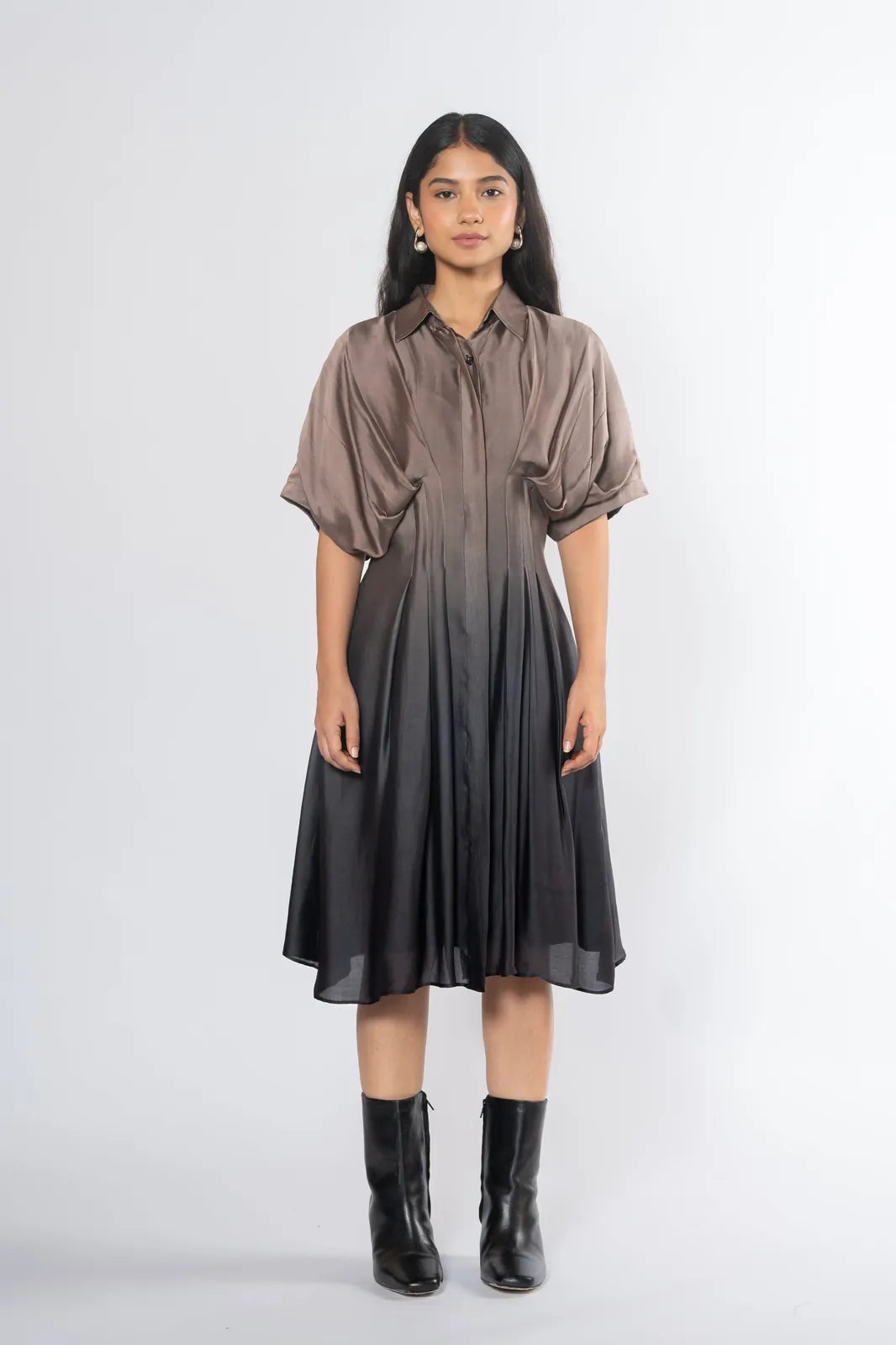 pleated shirt dress, image 39