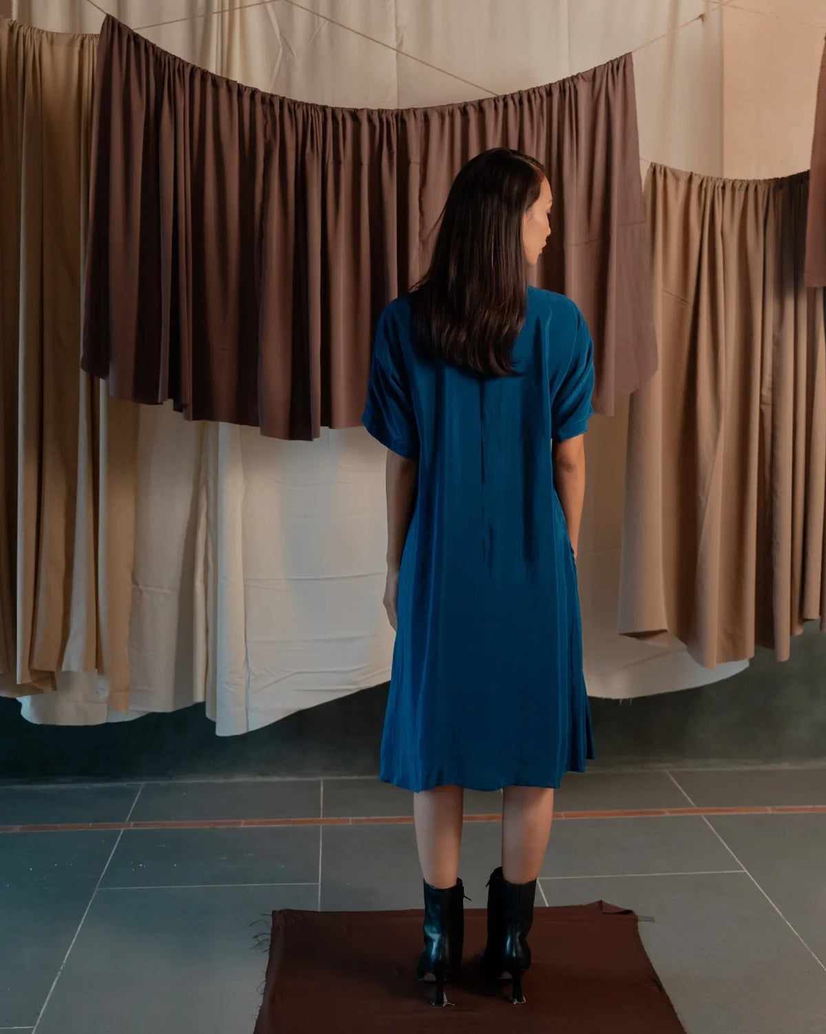 pleated shirt dress, image 22