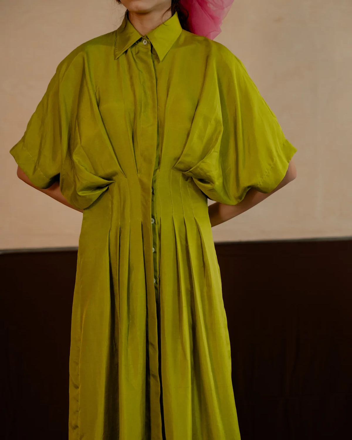 pleated shirt dress, image 10