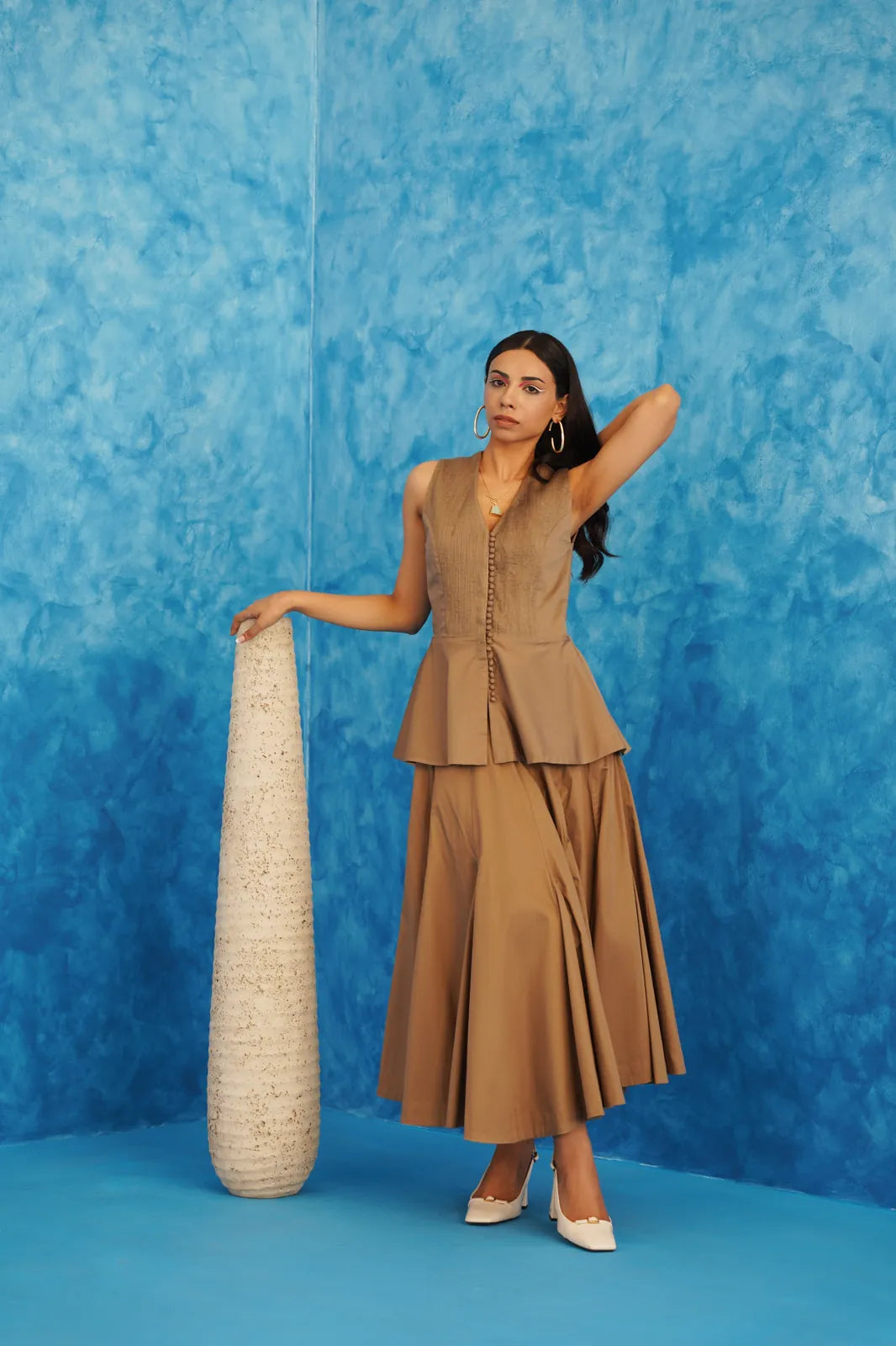 priyanka yadav in lily vanderwoodsen set (sleeveless), image 7