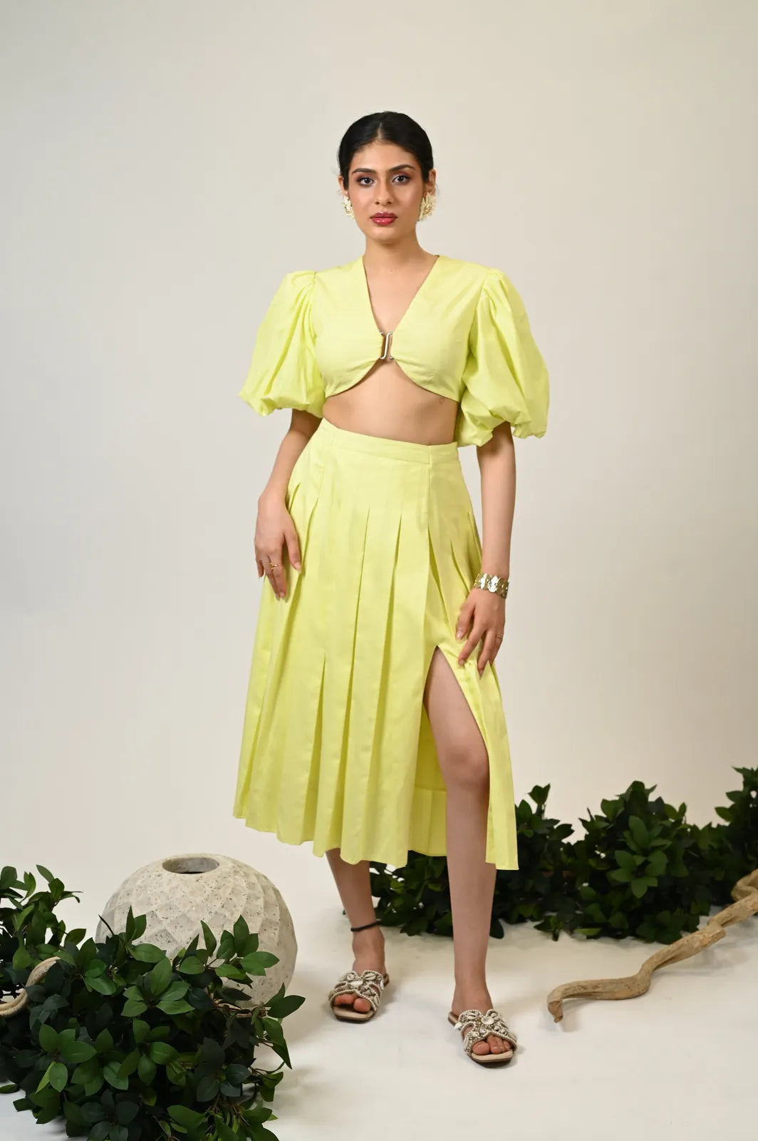 rhea chopra in pineapple paradise top, image 2