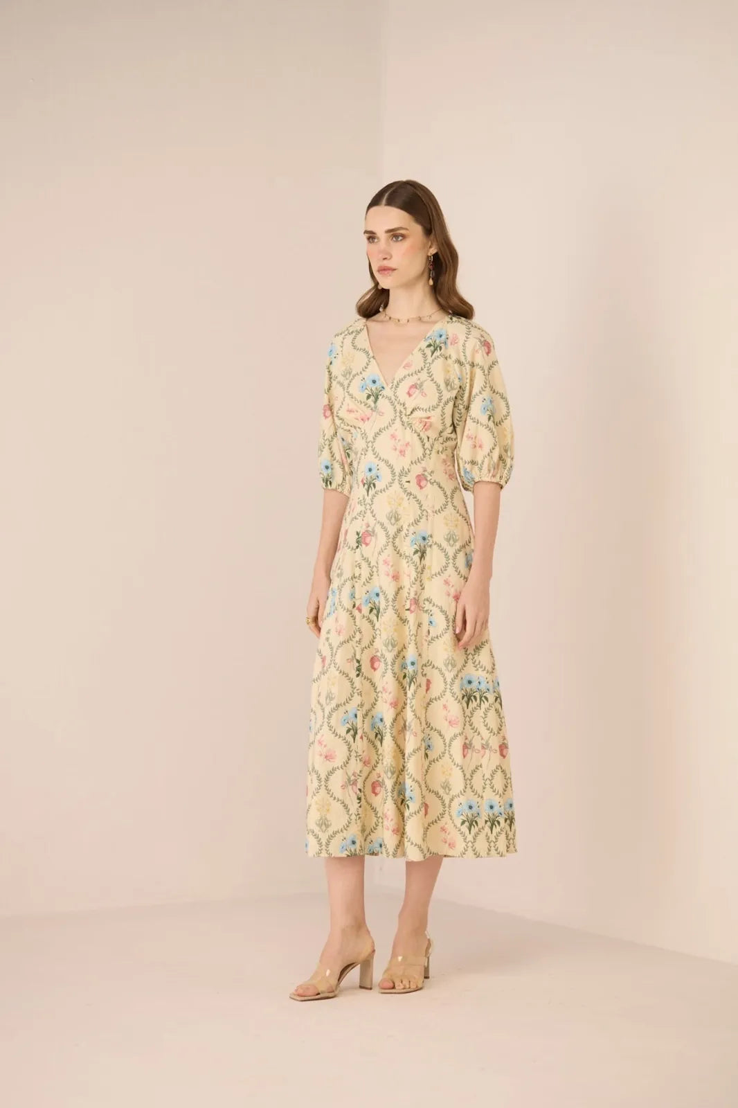 rosewood midi dress, image 3