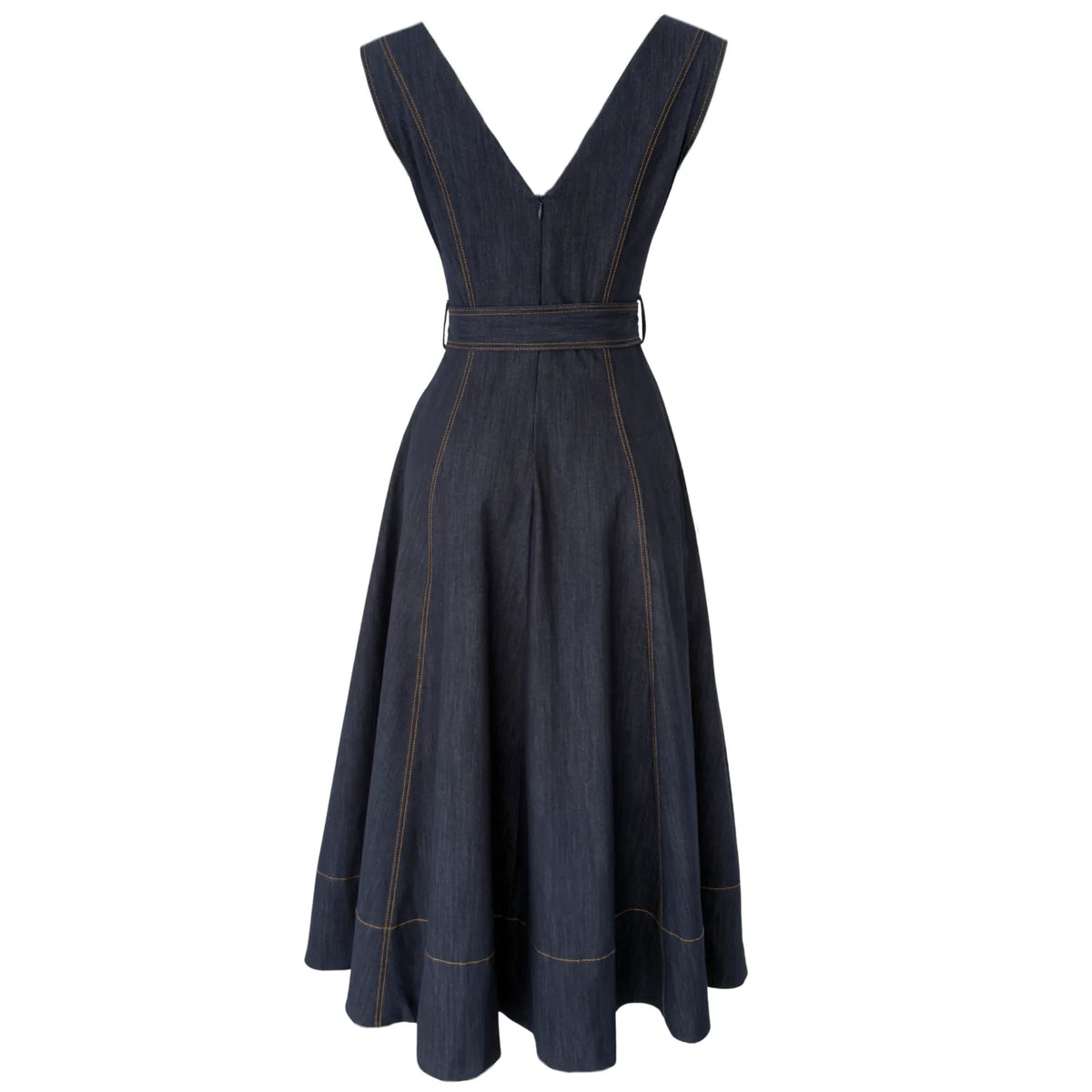 ruby cinched dress, image 2