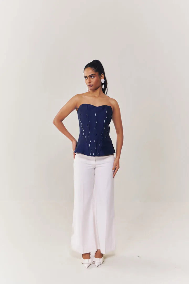 sapphire sparkle corset, image 1