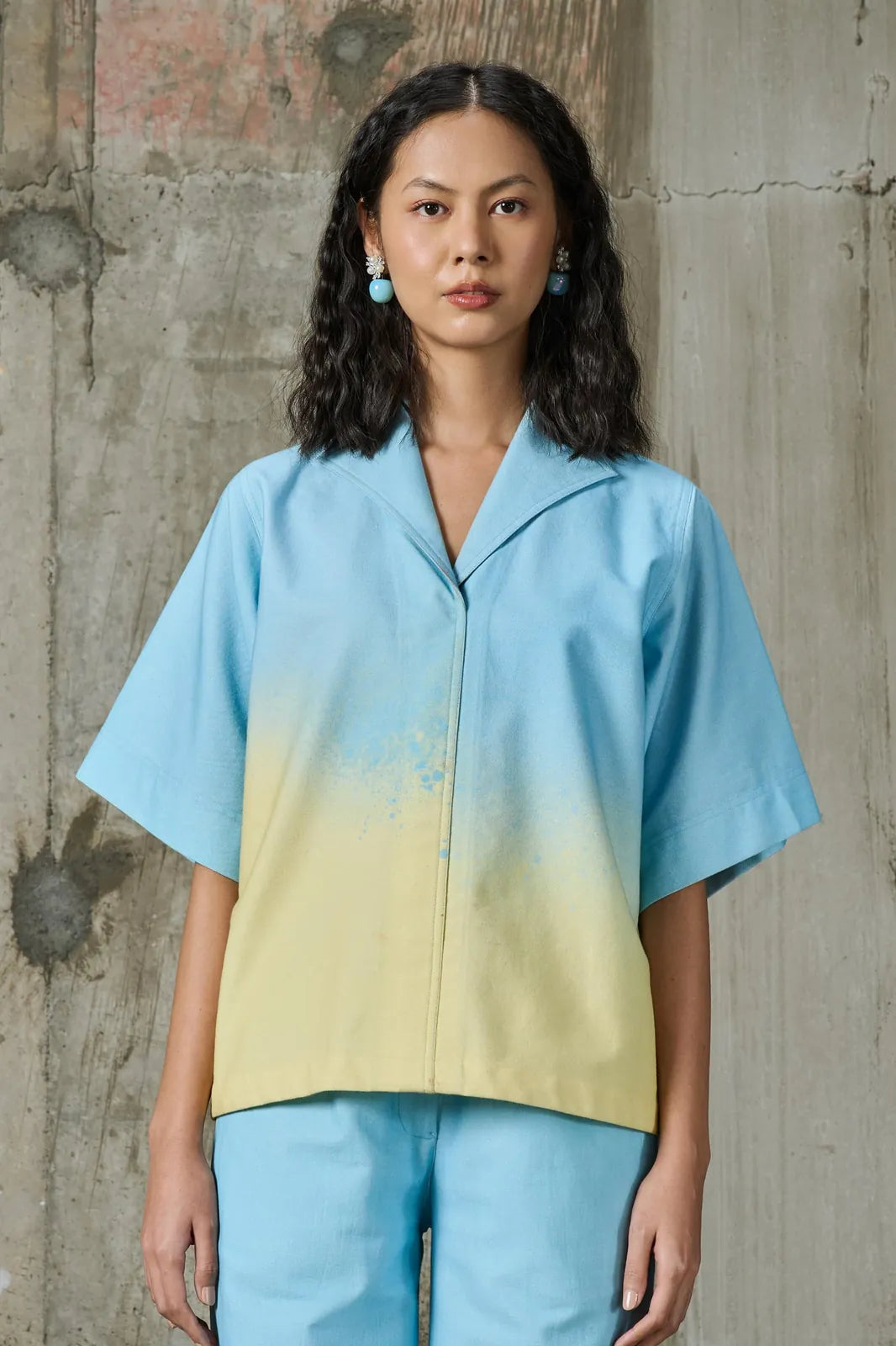 soft horizon kaftan top, image 1