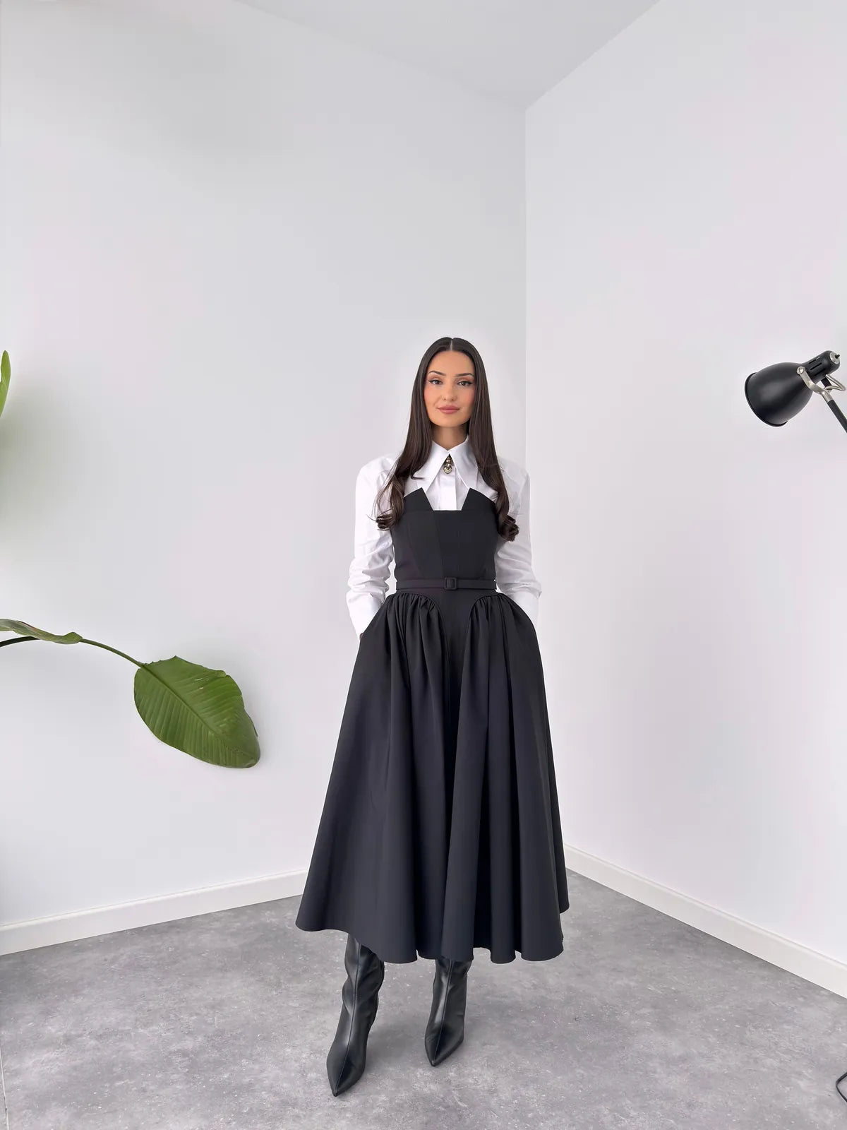 stella column dress, image 3