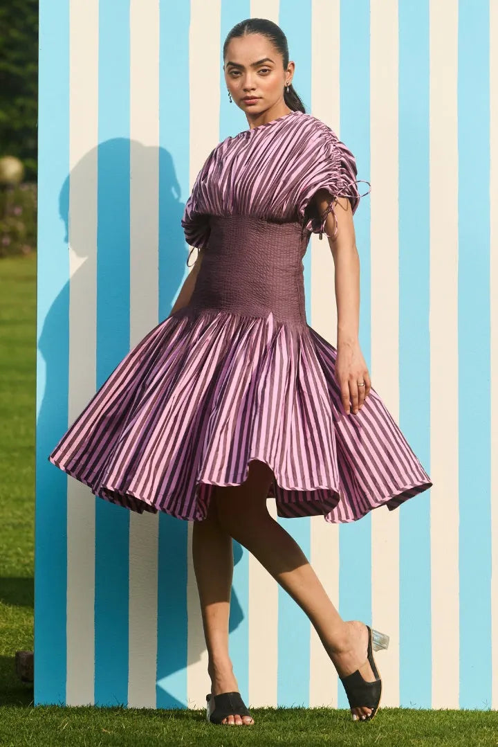 striped echo dress, image 6