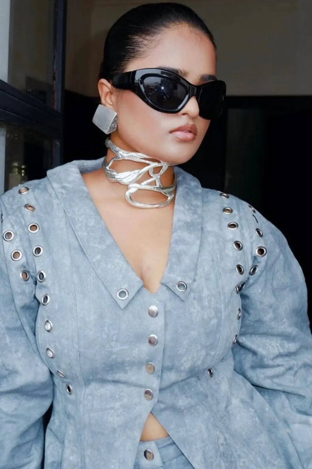 tanya gupta in dwight schrute jacket, image 3
