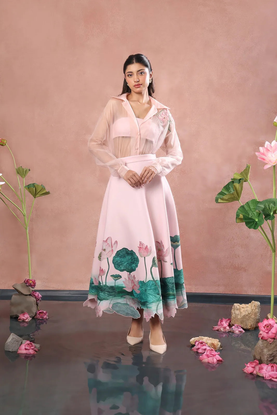 udaipur + sheer shirt, image 1