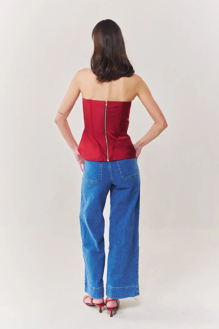 valentina embroidered corset, image 4