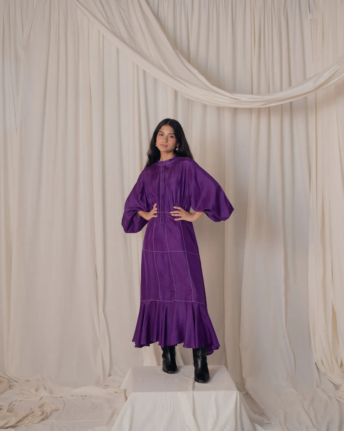 white stitch dress, image 19