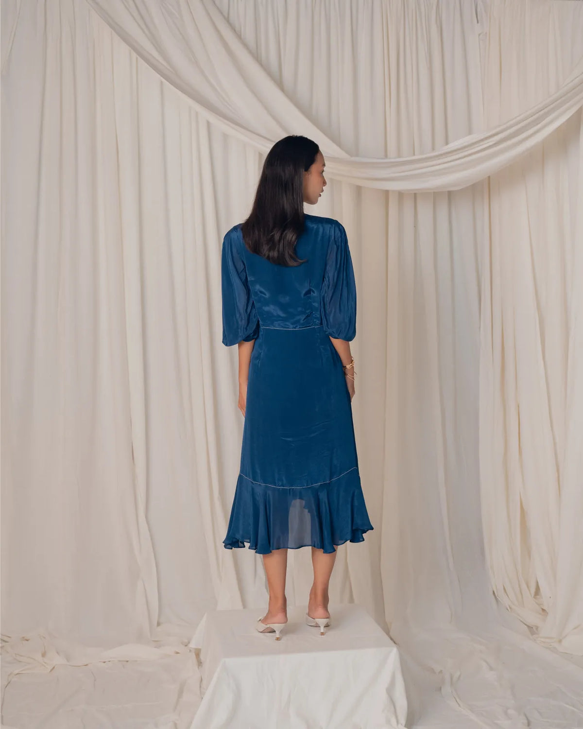 white stitch dress, image 3