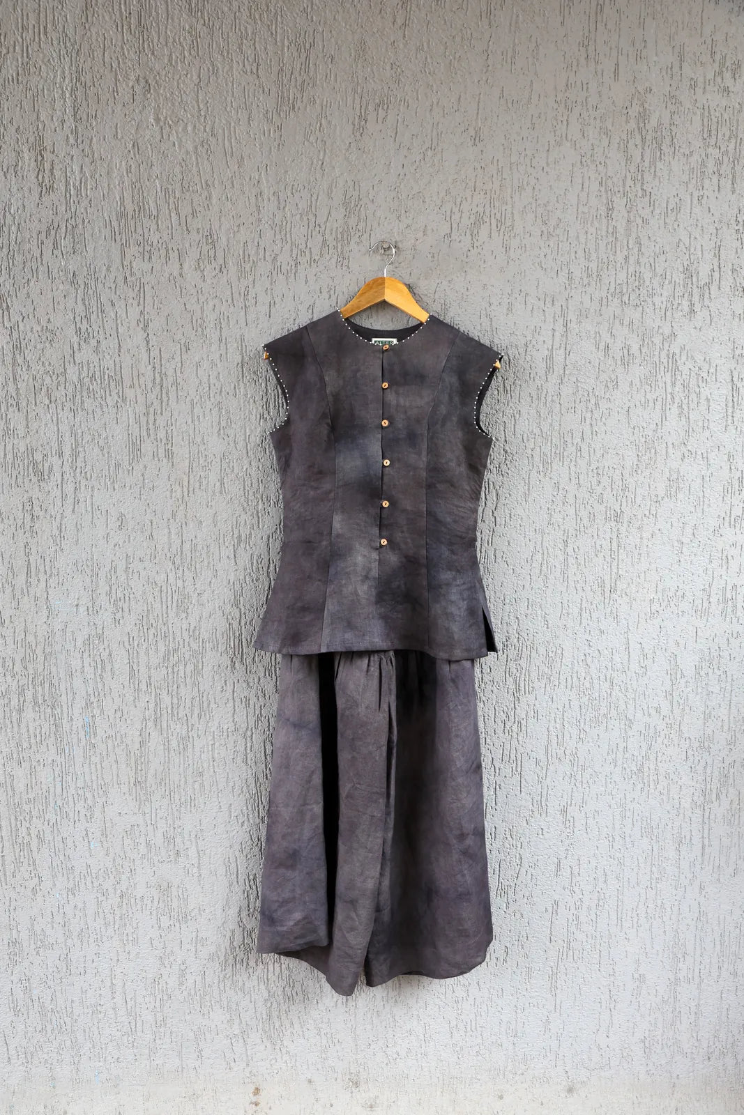 willow vest & sharara pants set, image 6