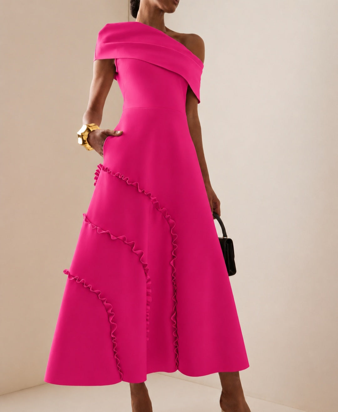 riku midi dress, image 9