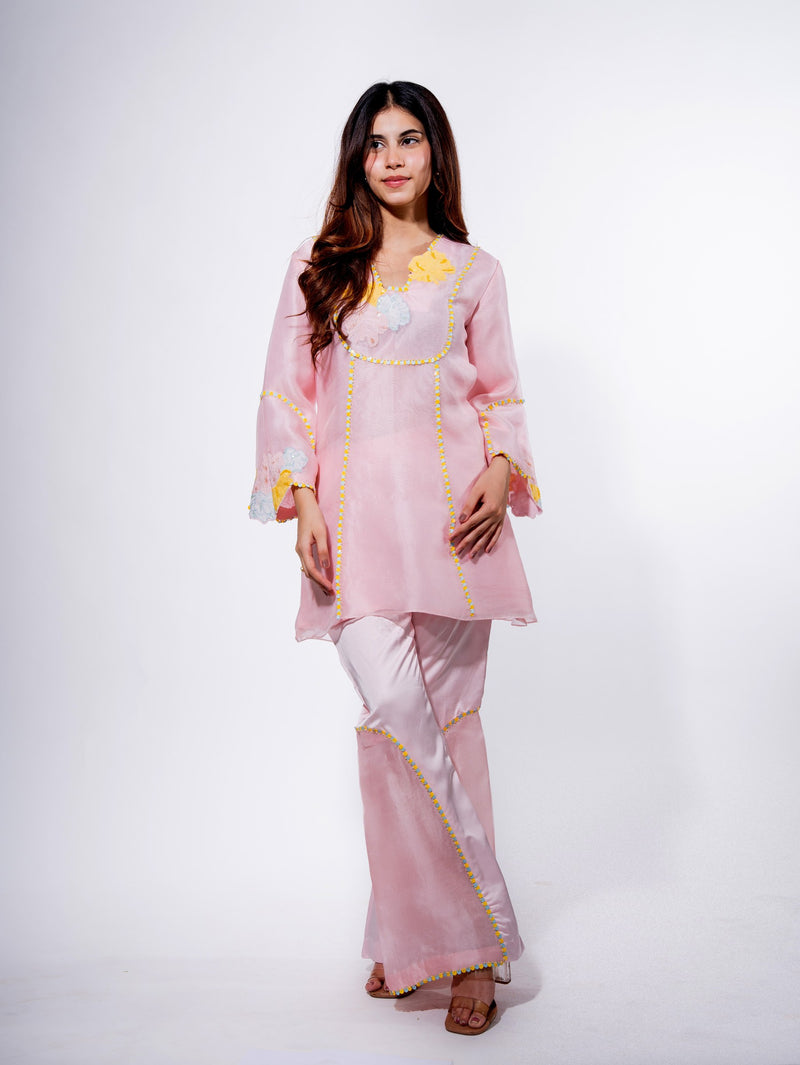 Sunlit Petals Co-ord Set