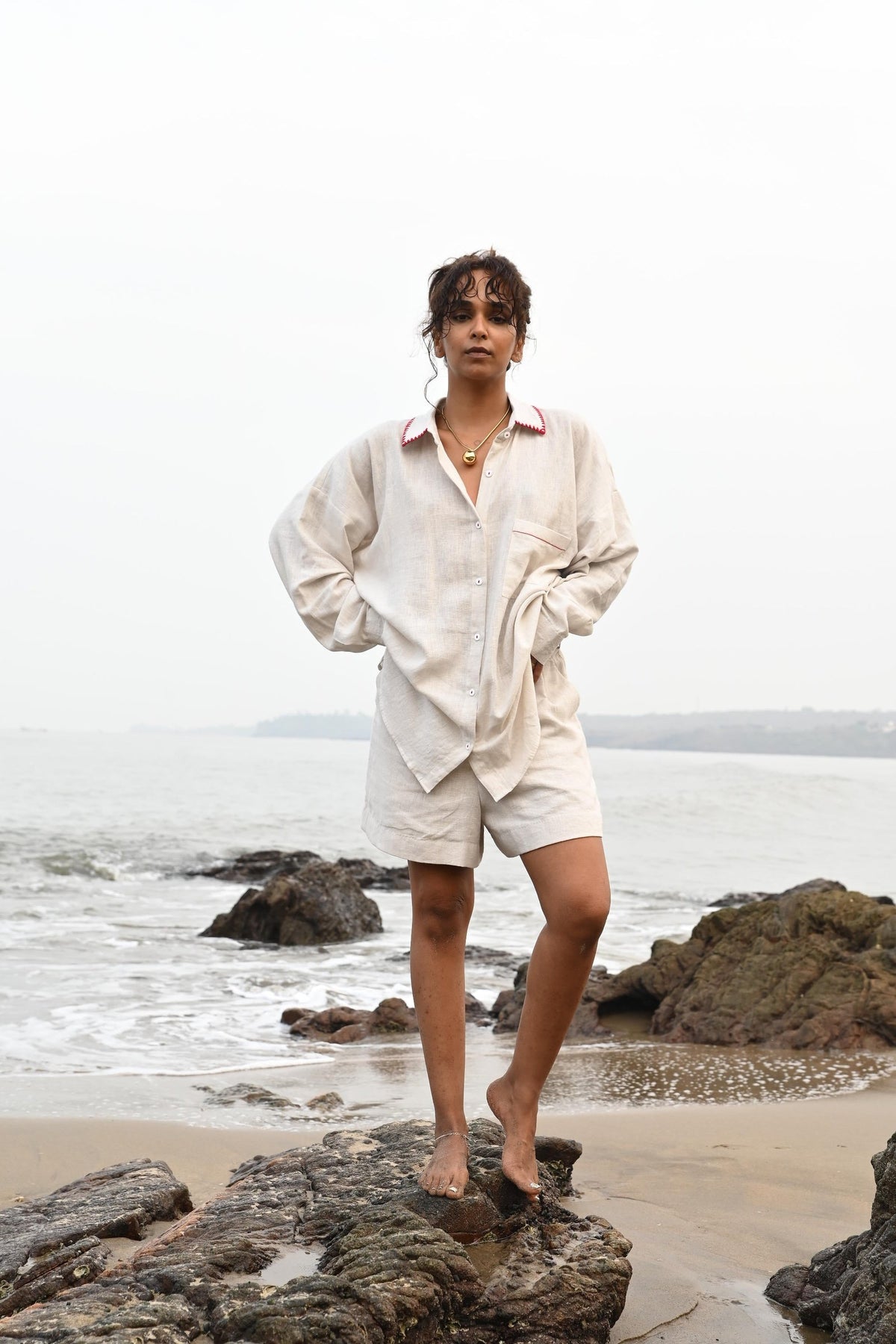 stella ombre patch shirt, image 1