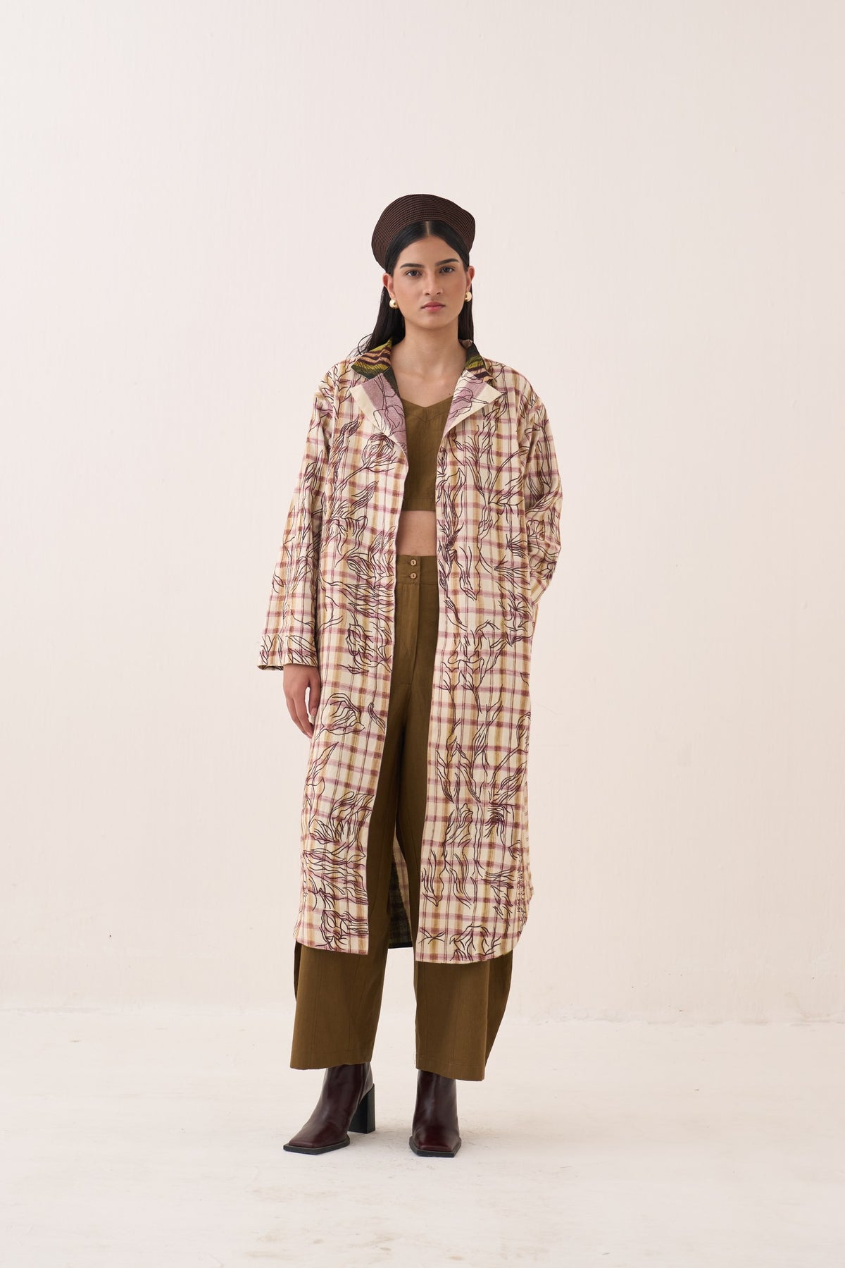 hari reversible trench jacket — image 1