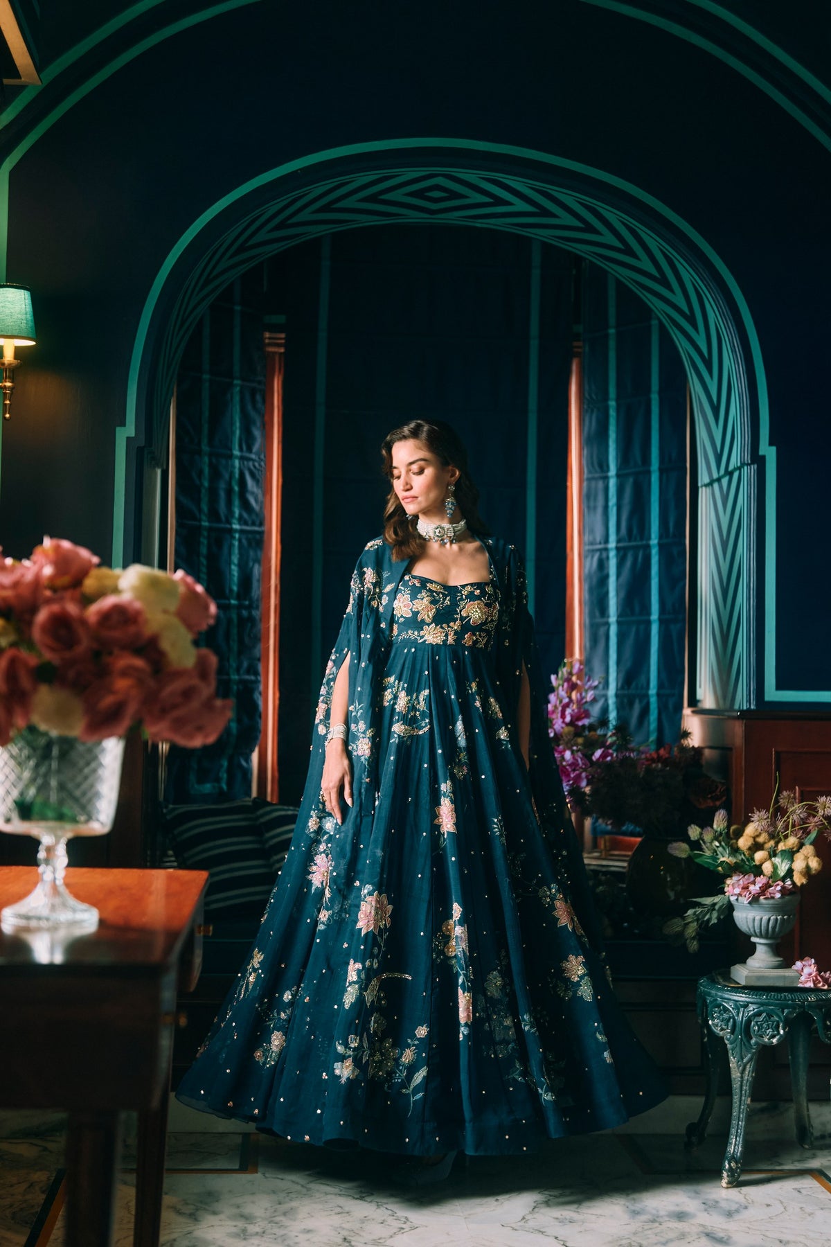 rue maxi set in berry blue, image 1