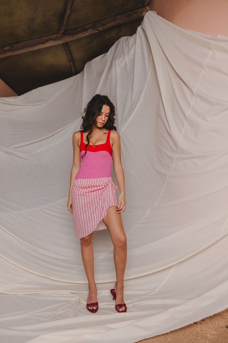 Sundae Wrap Skirt