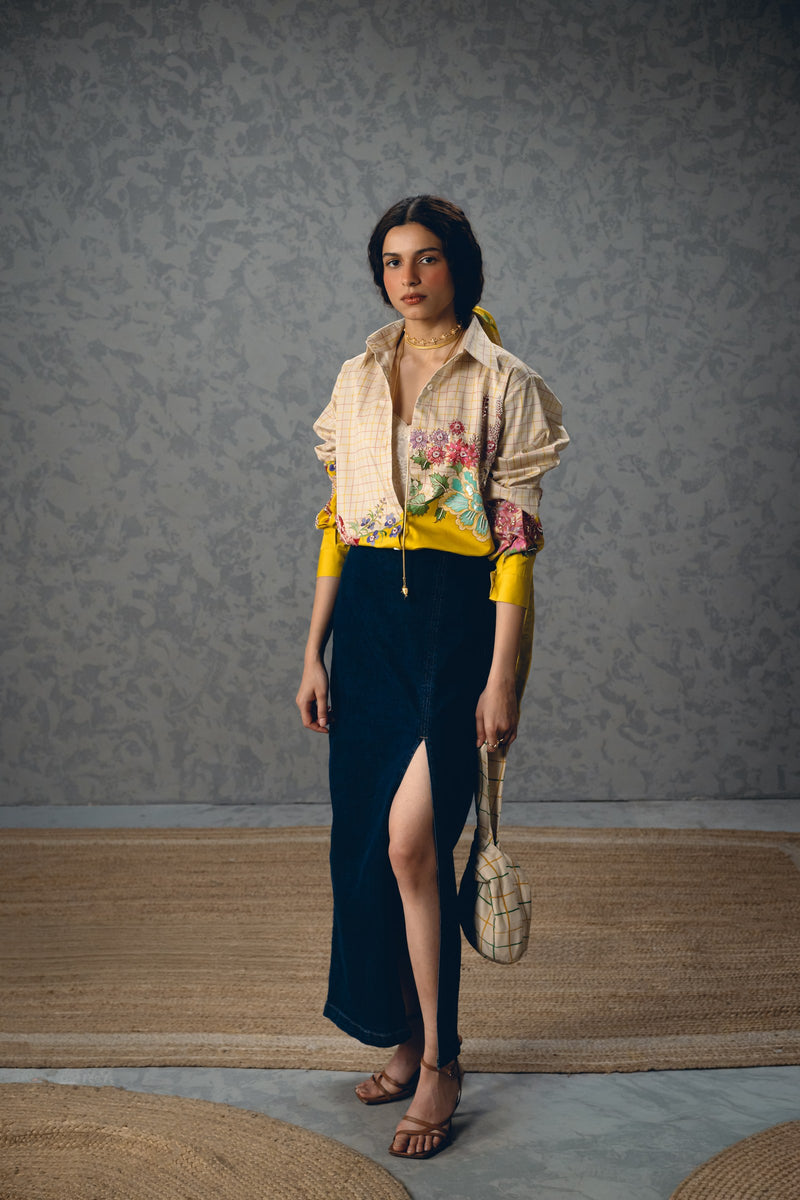 Jade Shirt in Ivory