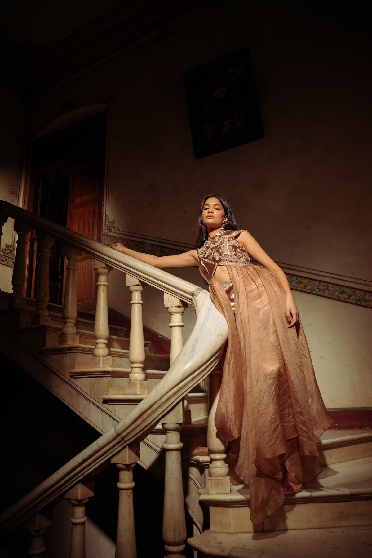 rosewood radiance drape set — image 1