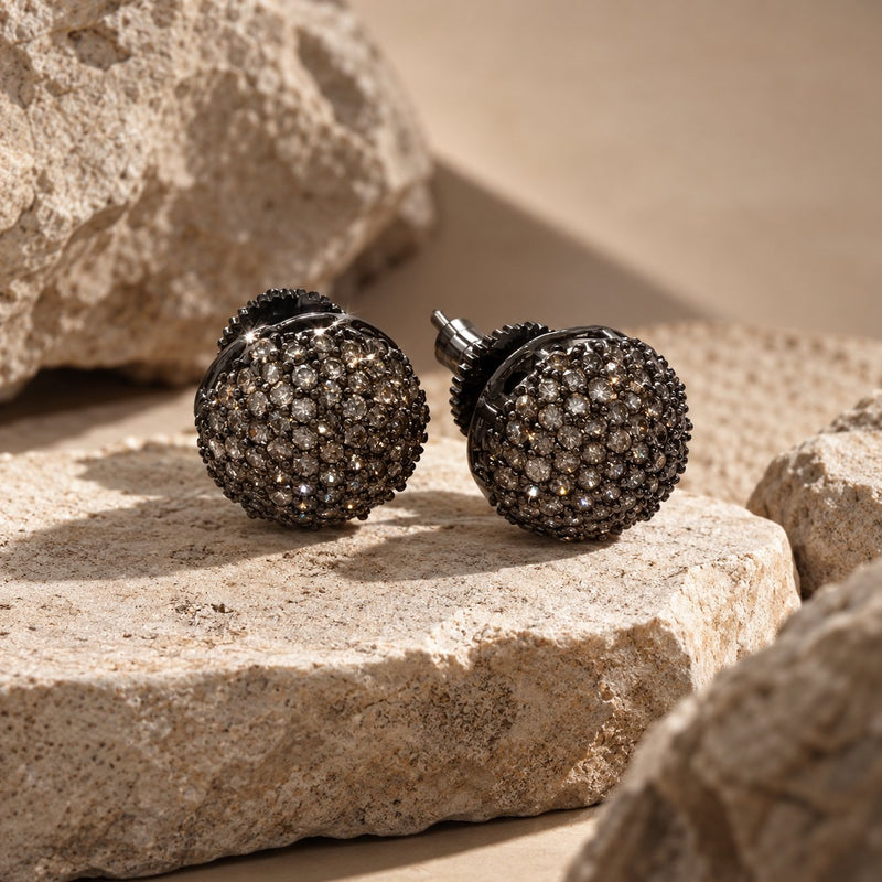 Miniscule Bling Stud Earrings