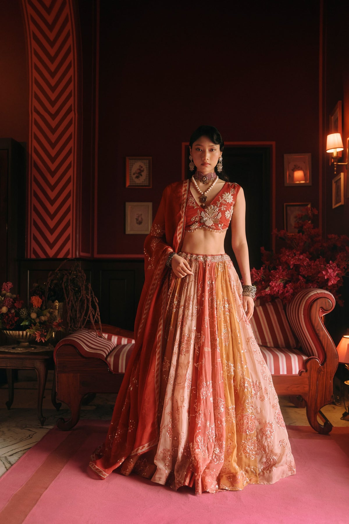 pearlie lehenga set, image 1