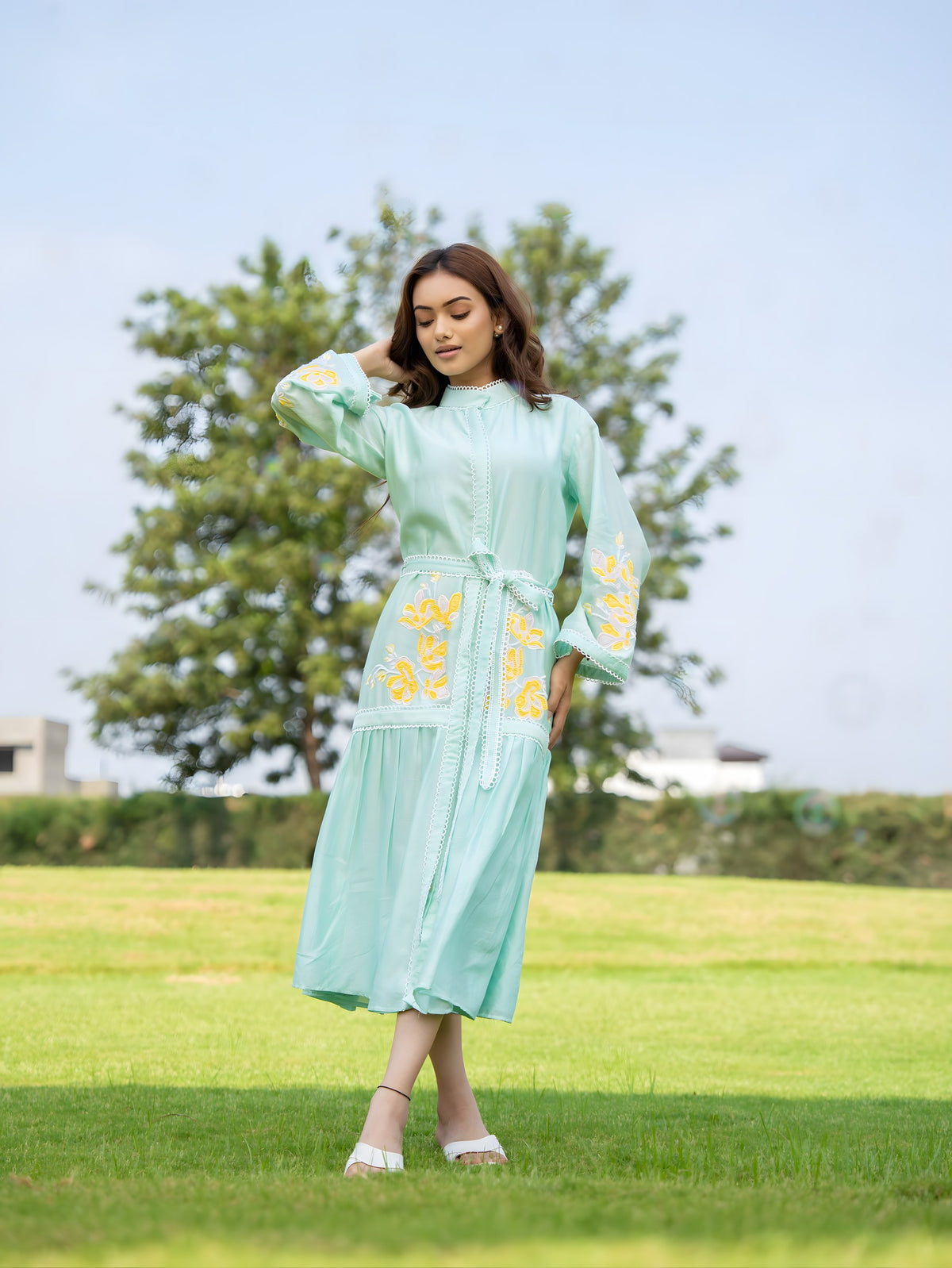 floral whisper dress — image 1