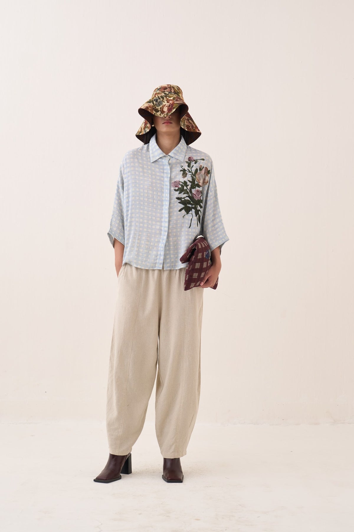 gingham ae shirt — image 1