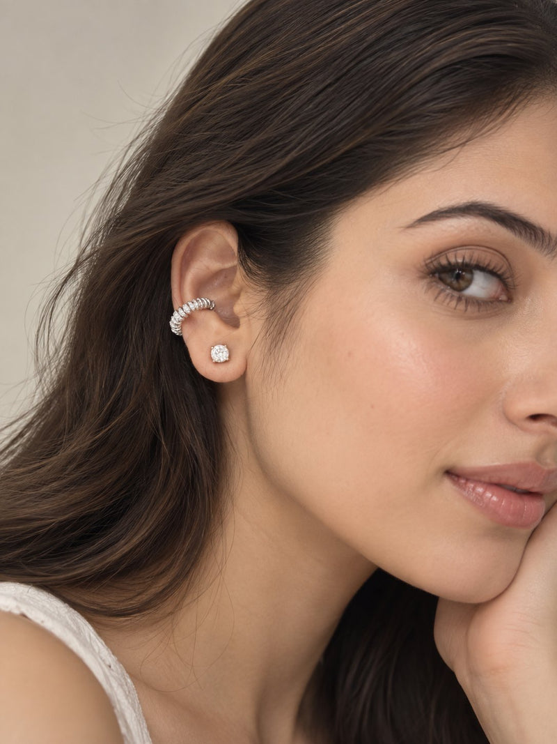 Furbed Coil Ear Cuff