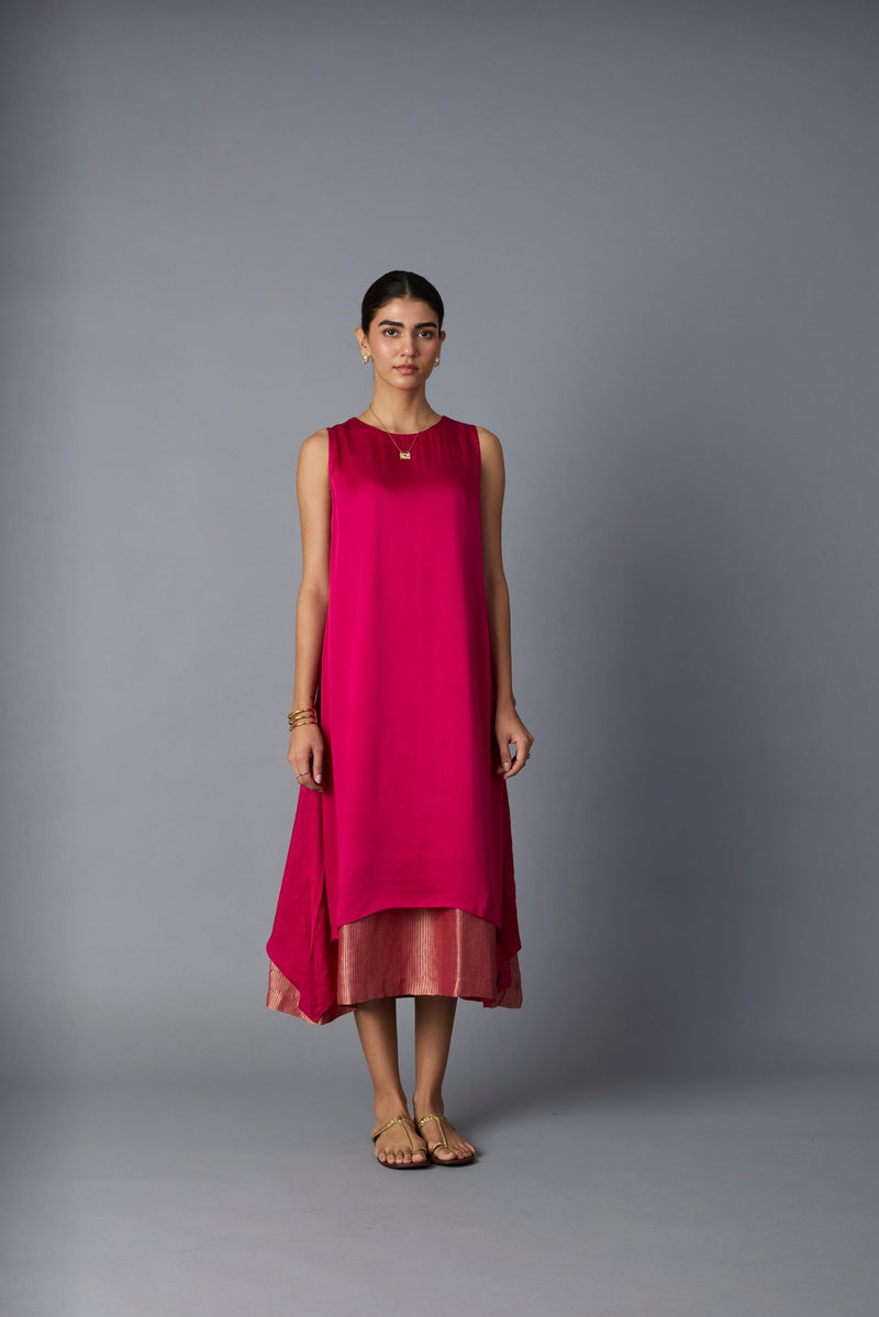 Chameli Dress in Pink