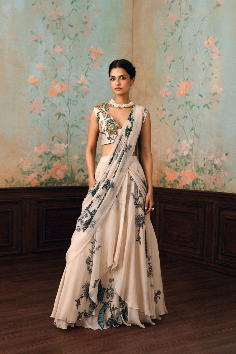 Wolfe Saree Set