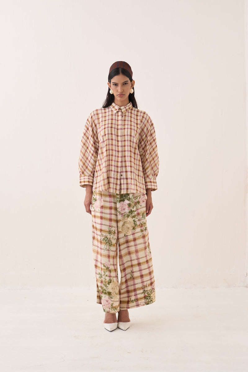 Jaali Bubble Shirt Set