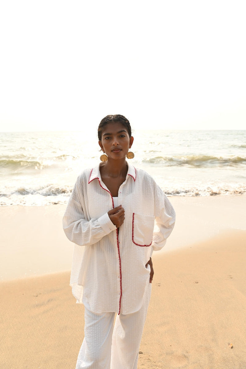 Aster Embroidered Shirt