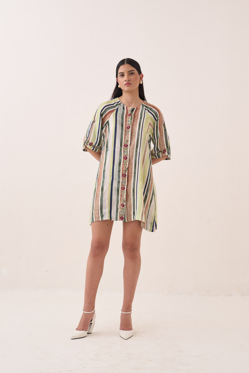 Rekha Short A-Line Dress
