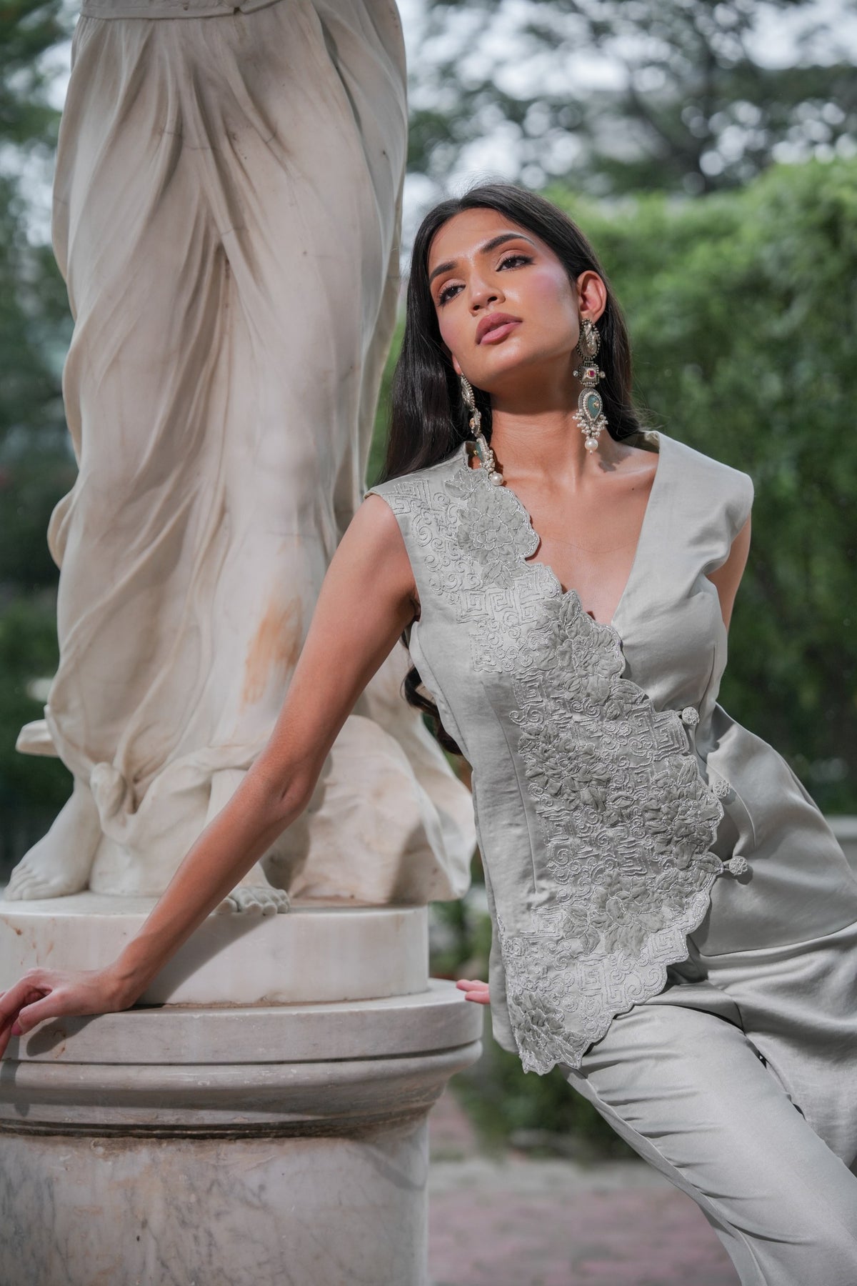 silver whisper co-ord set — image 2