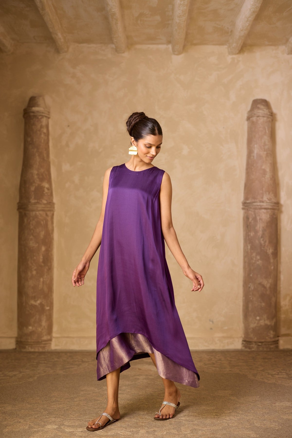chameli dress in purple, image 2