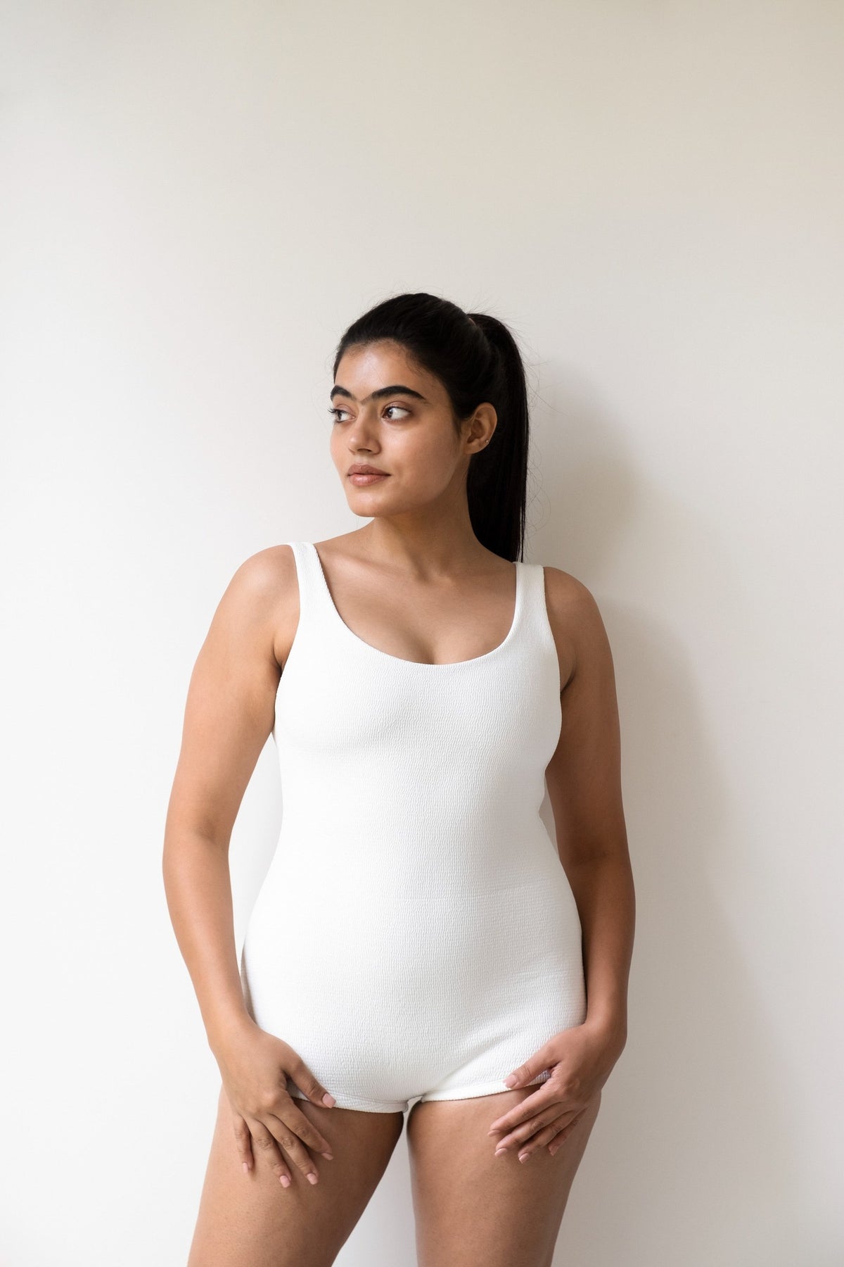 laguna one piece in white, image 2
