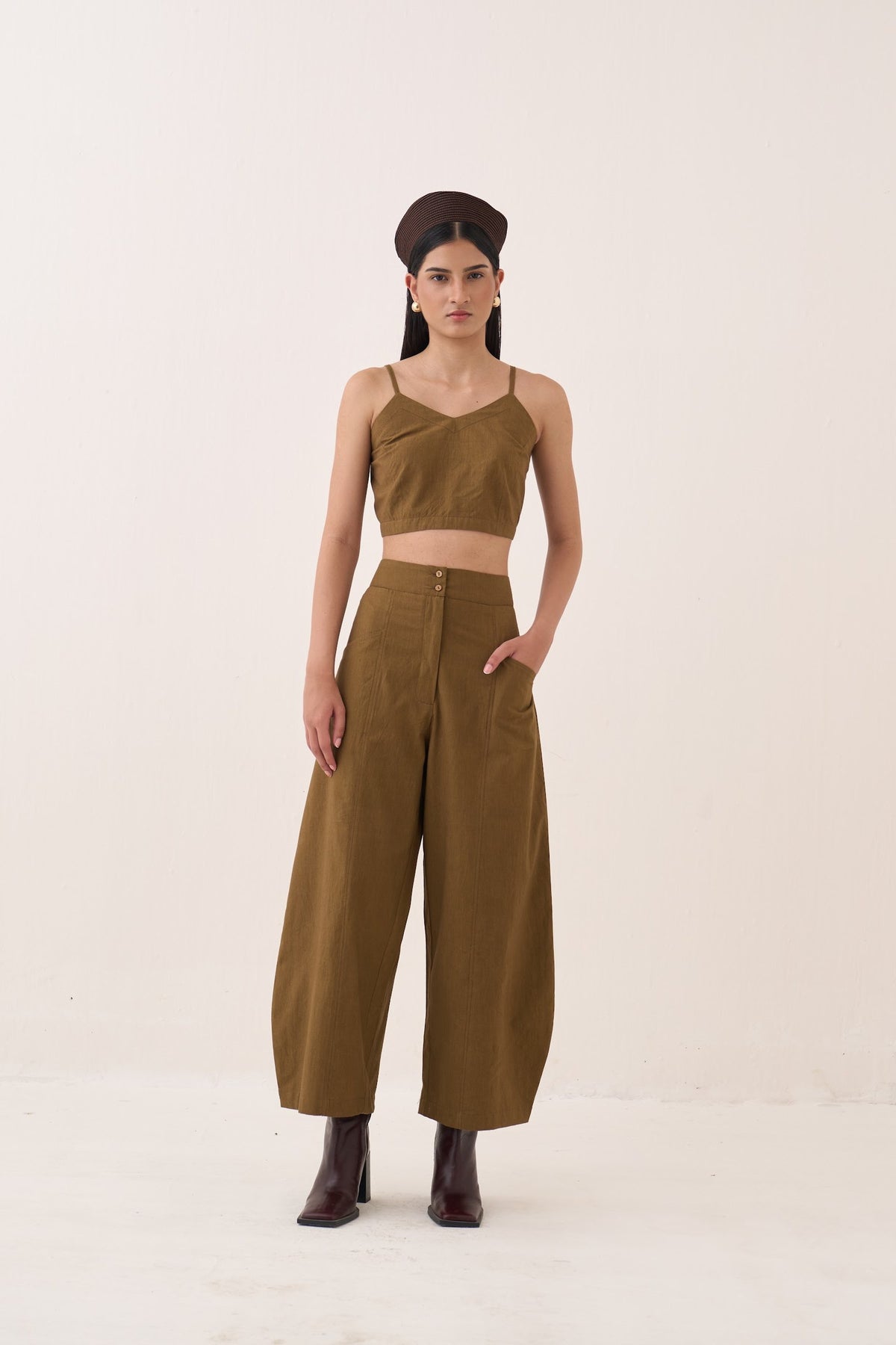 sage bralette top set — image 2