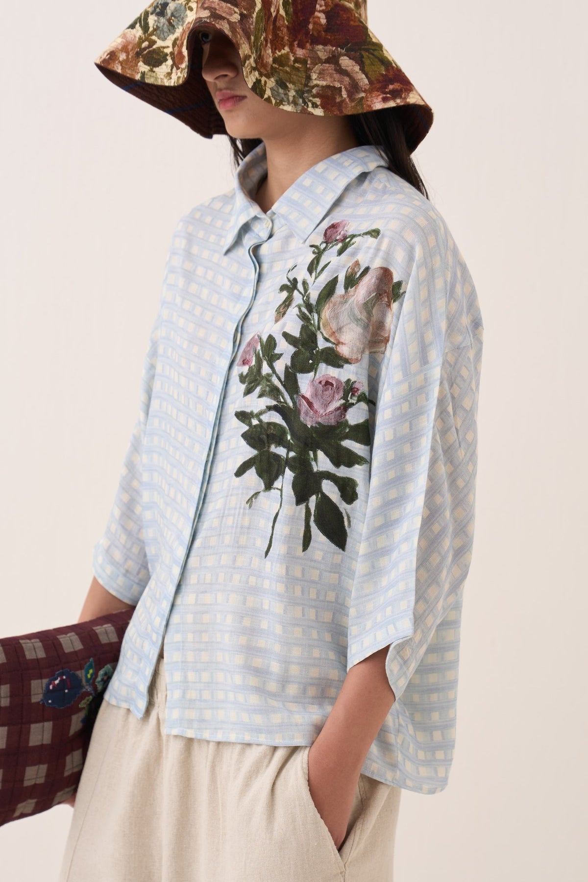 gingham ae shirt — image 2