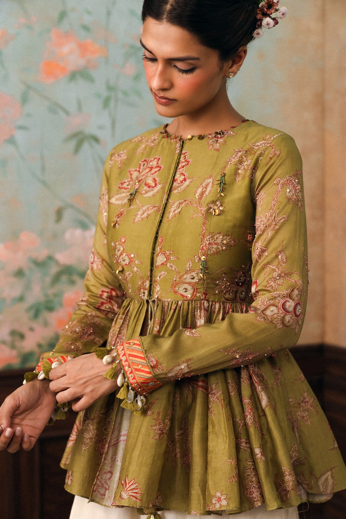 keira peplum set, image 2