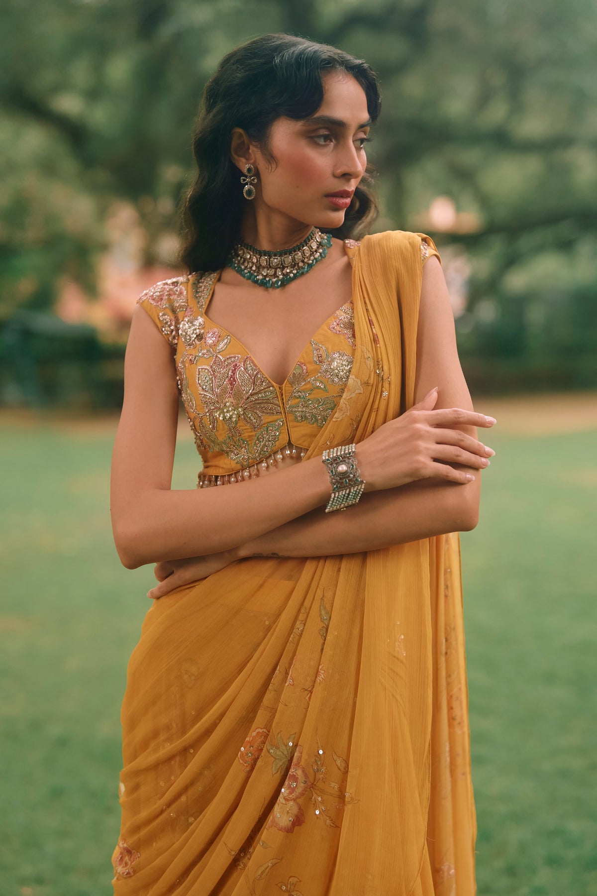 etta saree set, image 2