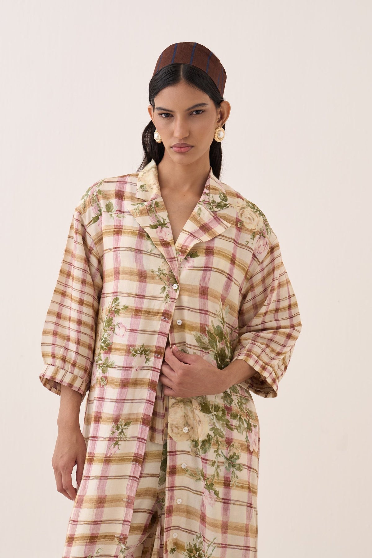 jaali rose trench jacket — image 2
