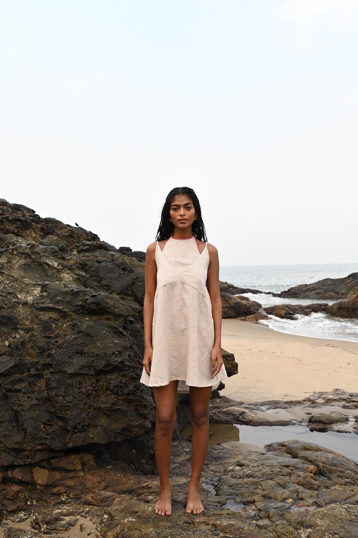 zoe tie-up dress, image 2