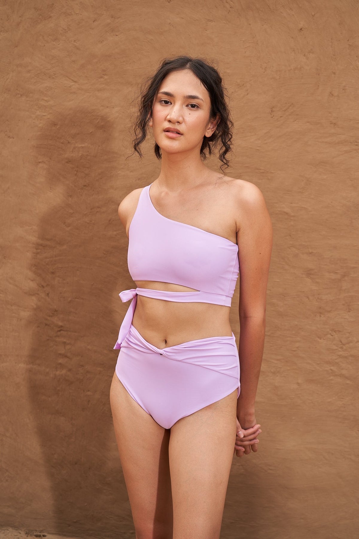 bikini bottom in lilac, image 2