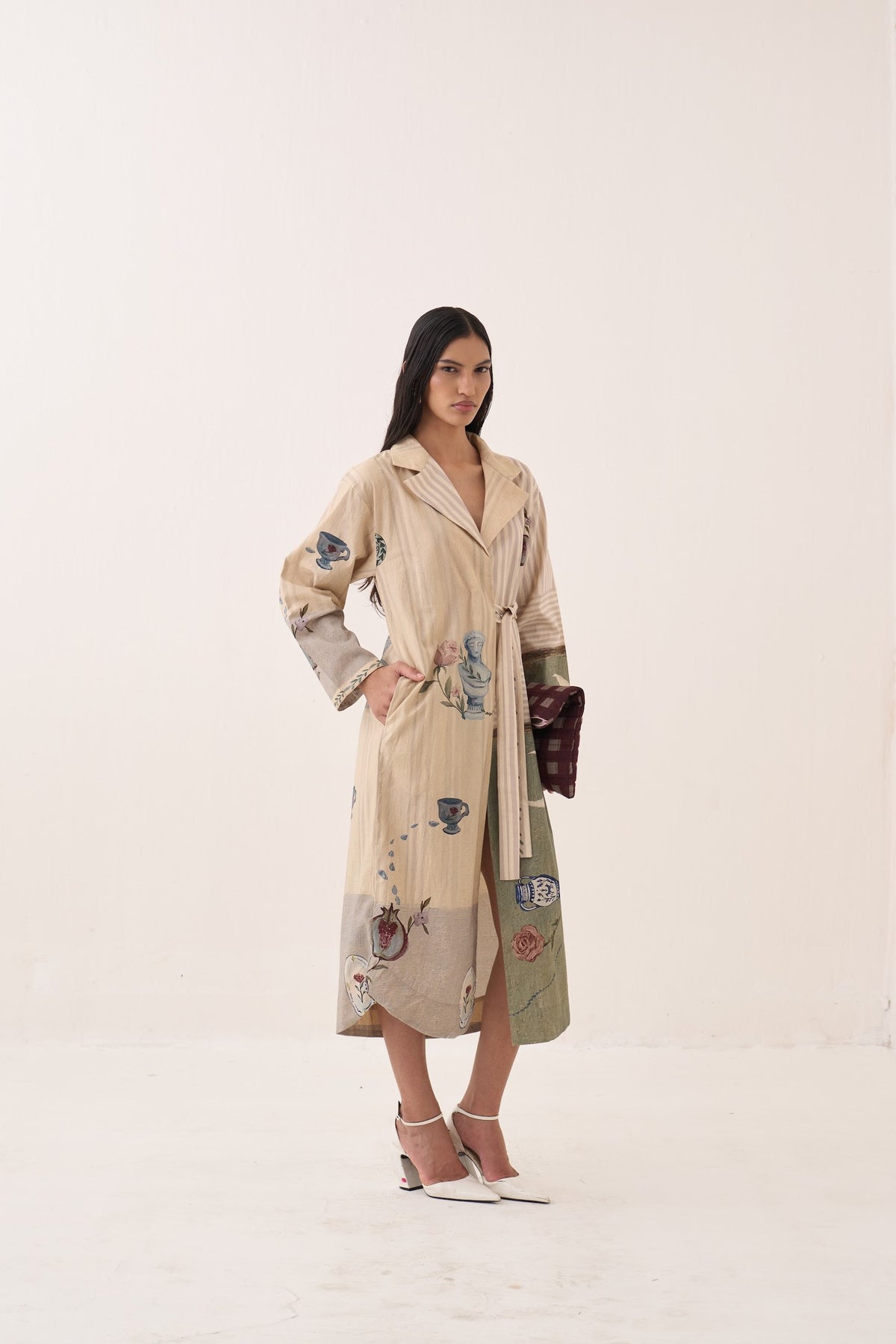nakshatra wrap tie knot dress — image 2