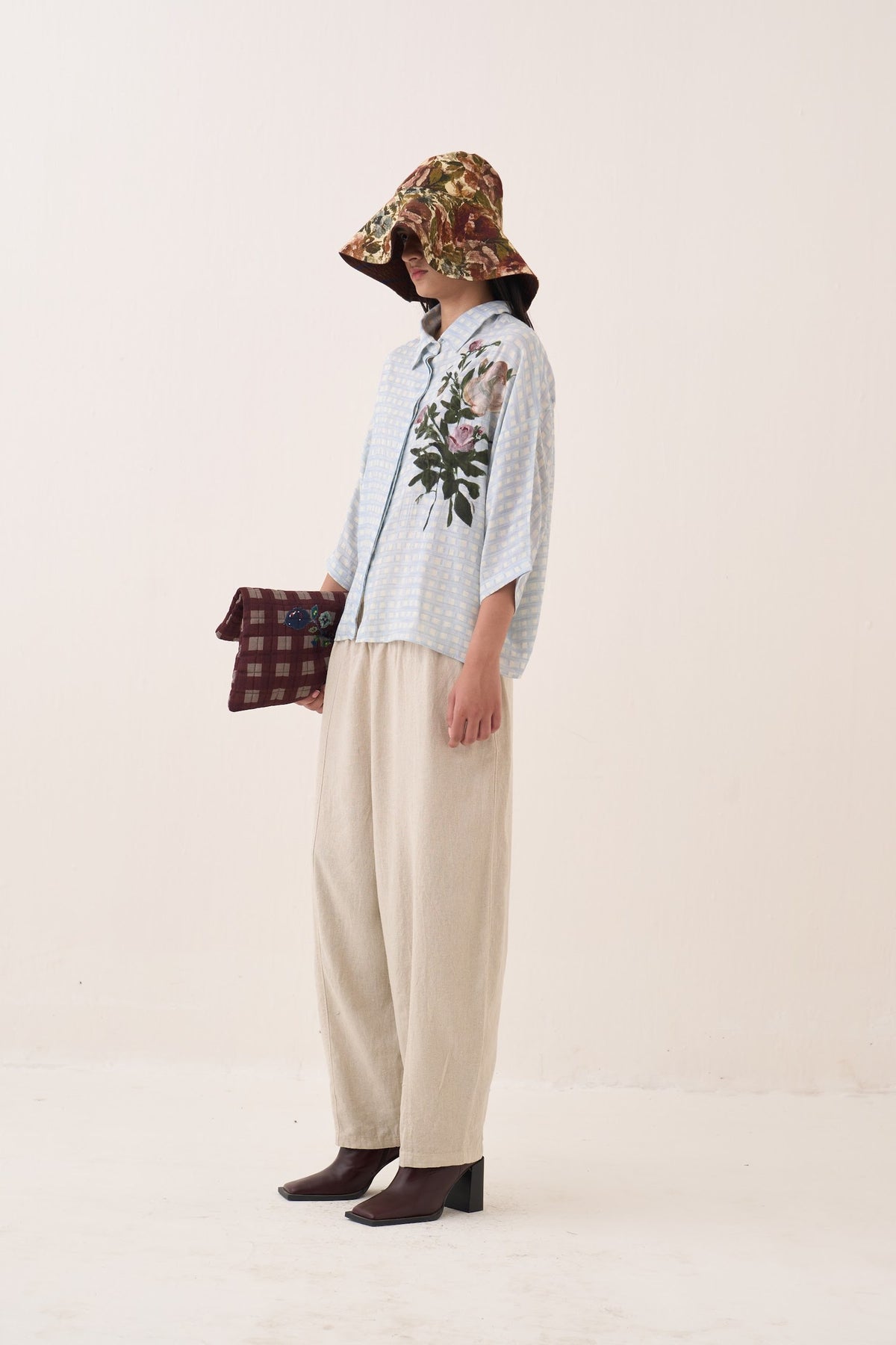 gingham ae shirt set — image 2