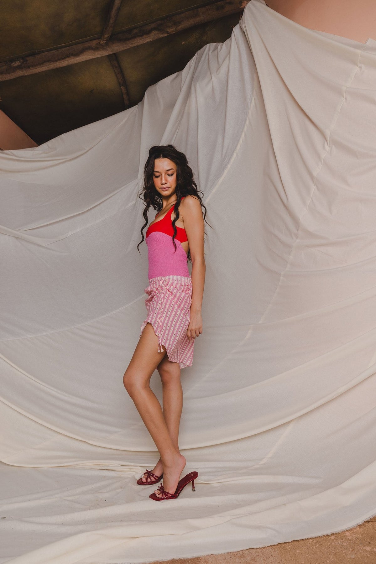 sundae wrap skirt, image 2